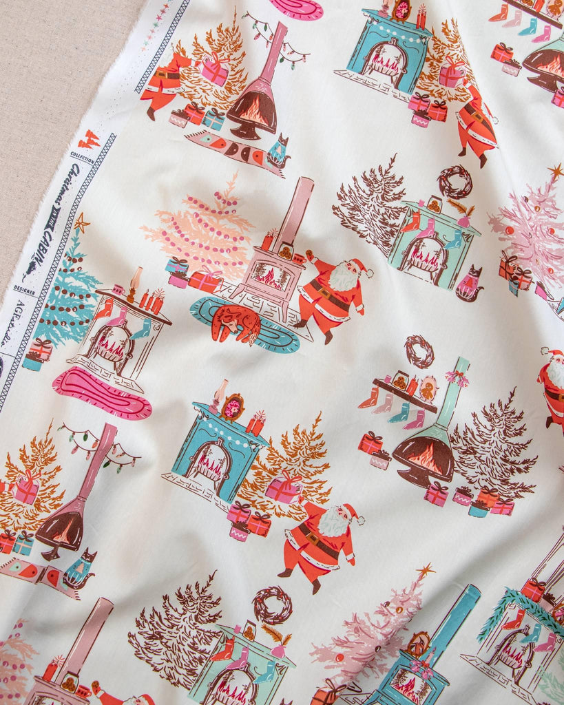 {New Arrival} Art Gallery Fabrics Christmas in the Cabin Fat Quarter Bundle x 15 Fat Quarters