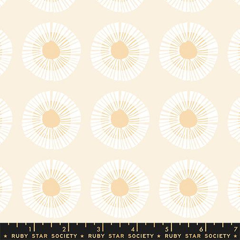 {Pre-Order October} Moda Ruby Star Society Reimagined Landscapes Seaside Daisy Natural