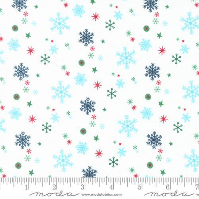 {New Arrival} Moda Abi Hall Hello Holidays Snowflakes Snow