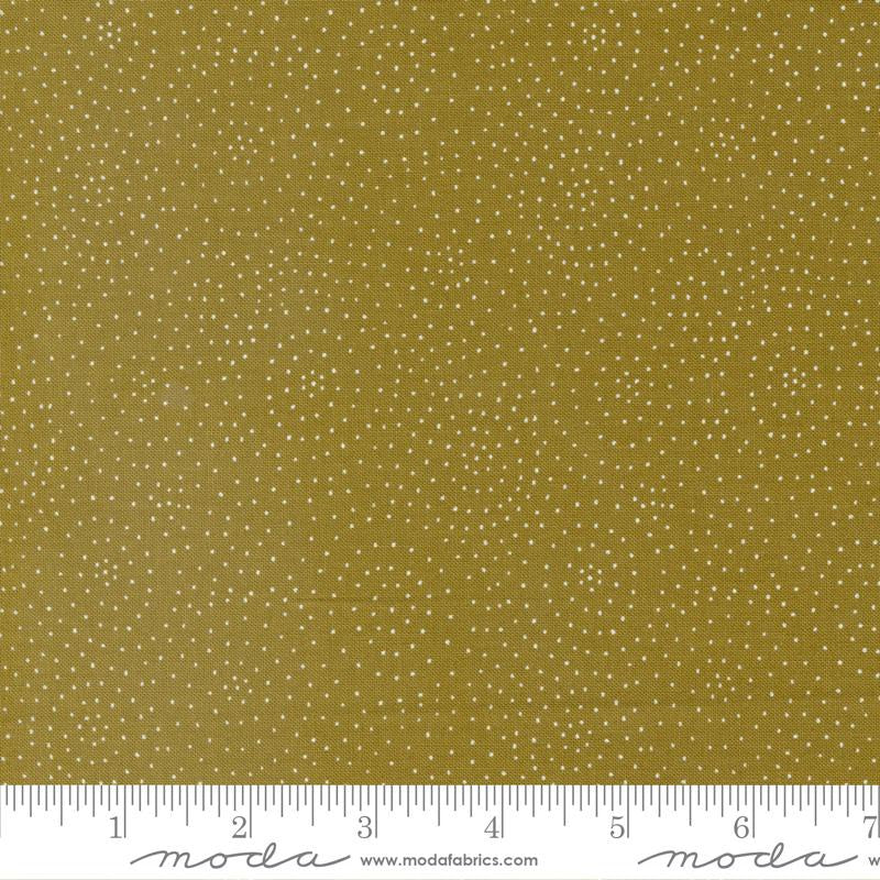 Moda Gingiber Quaint Cottage Circle Time Lichen