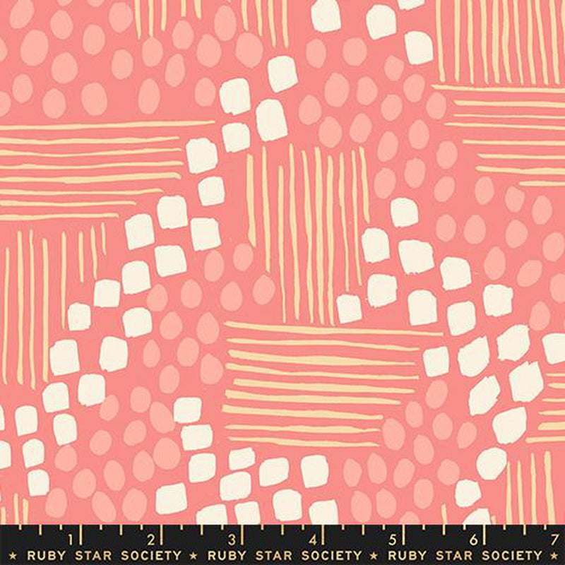 {Pre-Order October} Moda Ruby Star Society Reimagined Landscapes Aerial View Watermelon