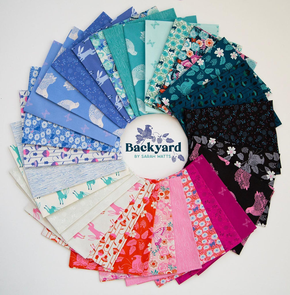 {New Arrival} Sample Packs Moda Ruby Star Society Backyard 33cm Width x Mixed Length (1 Metre Equiv Fabric)