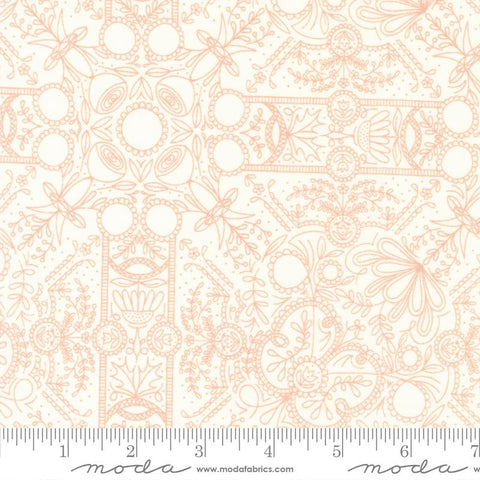 Moda Gingiber Quaint Cottage Lake Damask Cloud