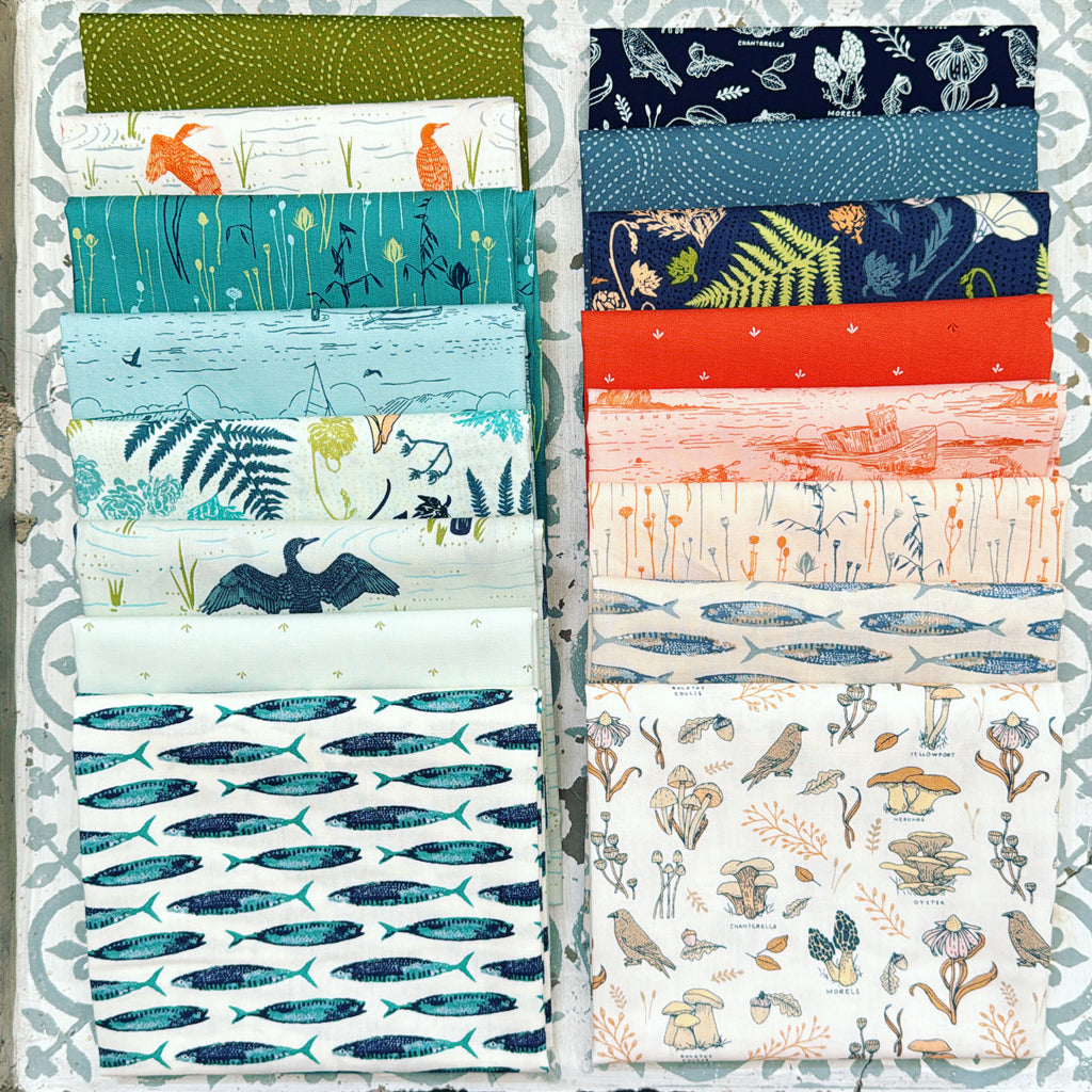 {New Arrival} Art Gallery Fabrics Tomales Bay Fat Quarter Bundle x 16 Fat Quarter