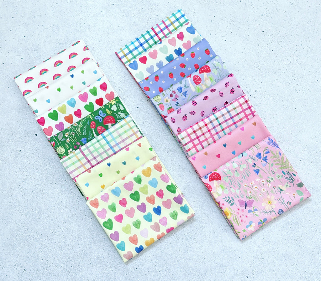 {New Arrival} Lewis & Irene Fabric Secret Garden Fat Quarter Bundle x 15 Pieces