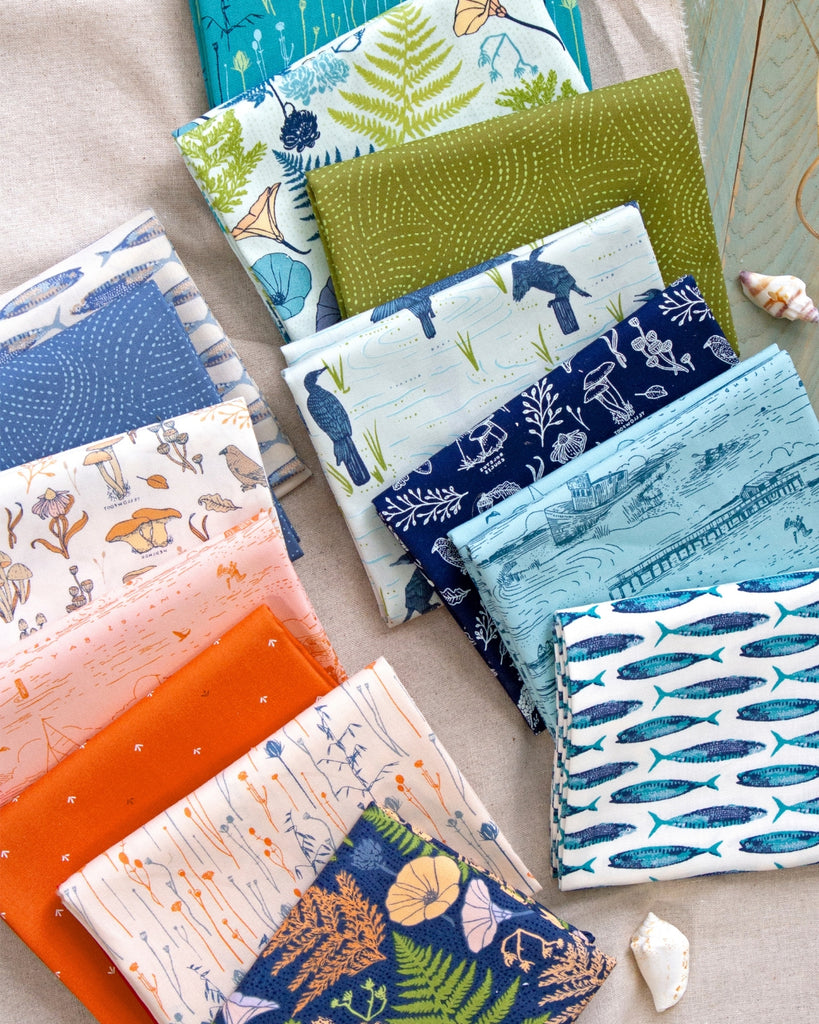 {New Arrival} Art Gallery Fabrics Tomales Bay Fat Quarter Bundle x 16 Fat Quarter