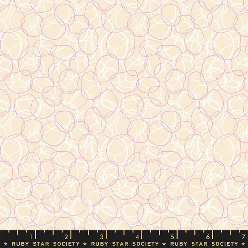 {New Arrival} Moda Ruby Star Society Verbena Rubber Bands Natural FAT QUARTER