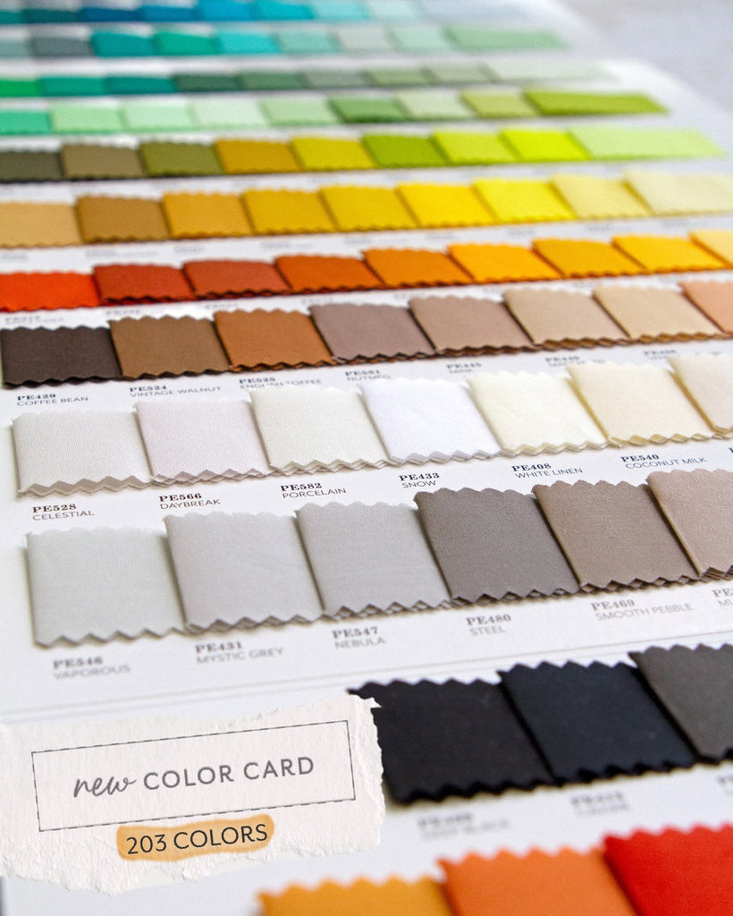 {New Arrival} Art Gallery Fabrics Pure Solids Colour Charts Updated- 203 Colour Swatches