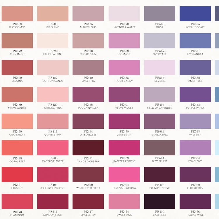 {New Arrival} Art Gallery Fabrics Pure Solids Colour Charts Updated- 203 Colour Swatches