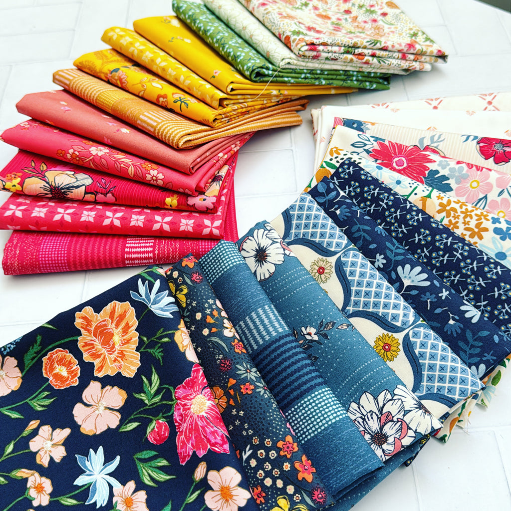 {New Arrival} Art Gallery Fabrics The Flower Fields & The Flower Seeds Fat Quarter Bundle x 24 Fat Quarters