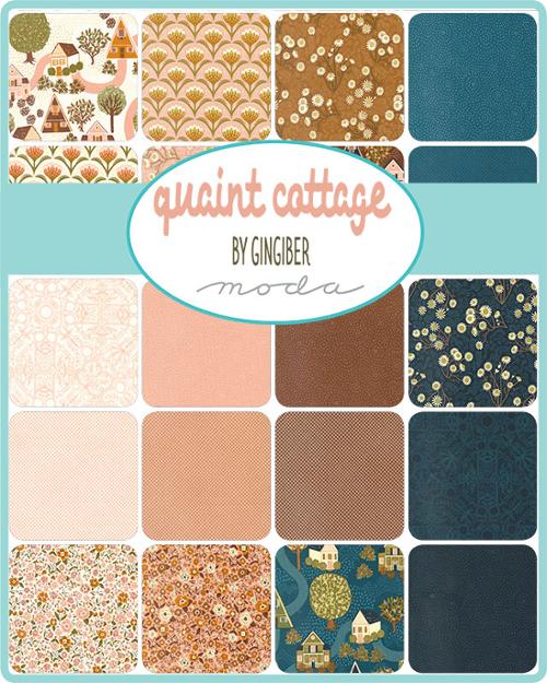 Moda Gingiber Quaint Cottage 5" Squares