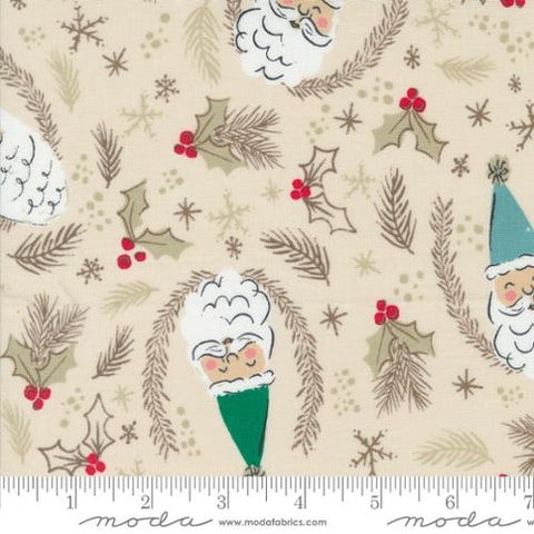 {New Arrival} Moda Cozy Wonderland Jolly Santa Natural