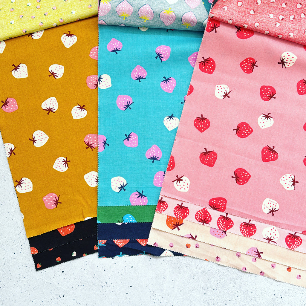 {New Arrival} Moda Ruby Star Society Strawberry Fat Quarter Bundle x 20 Pieces
