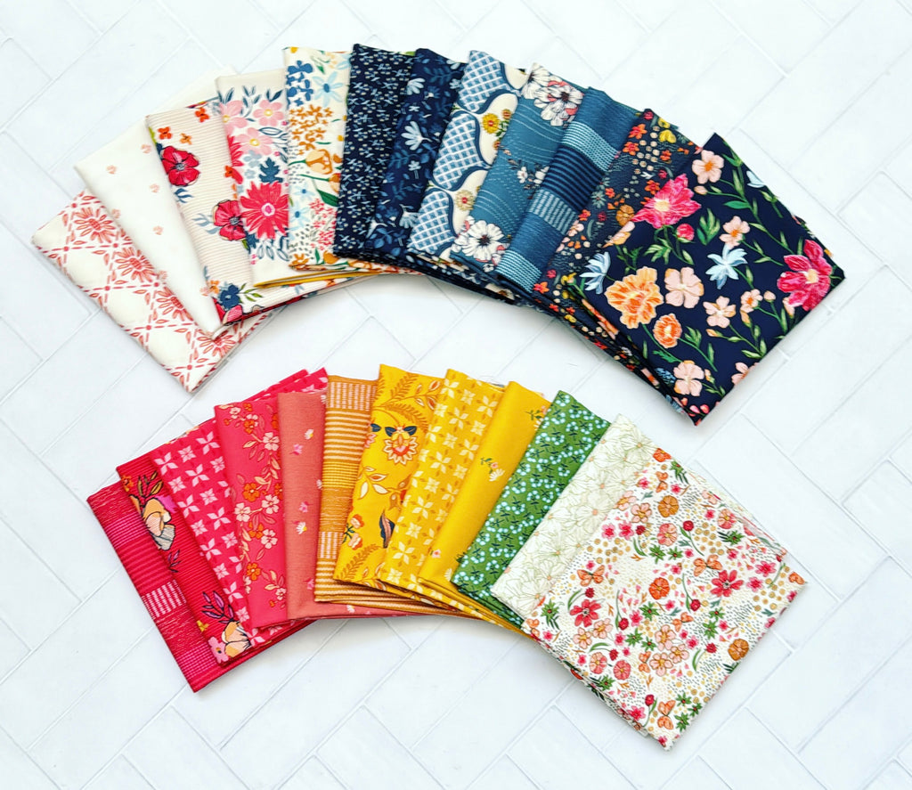 {New Arrival} Art Gallery Fabrics The Flower Fields & The Flower Seeds Fat Quarter Bundle x 24 Fat Quarters
