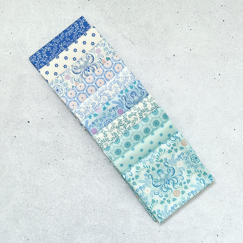 {New Arrival} Lewis & Irene Fabric Chalki Fat Quarter Bundle x 10 Pieces