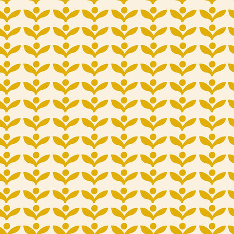 {New Arrival}  Moda Ruby Star Society Sugar Maple Buds Goldenrod