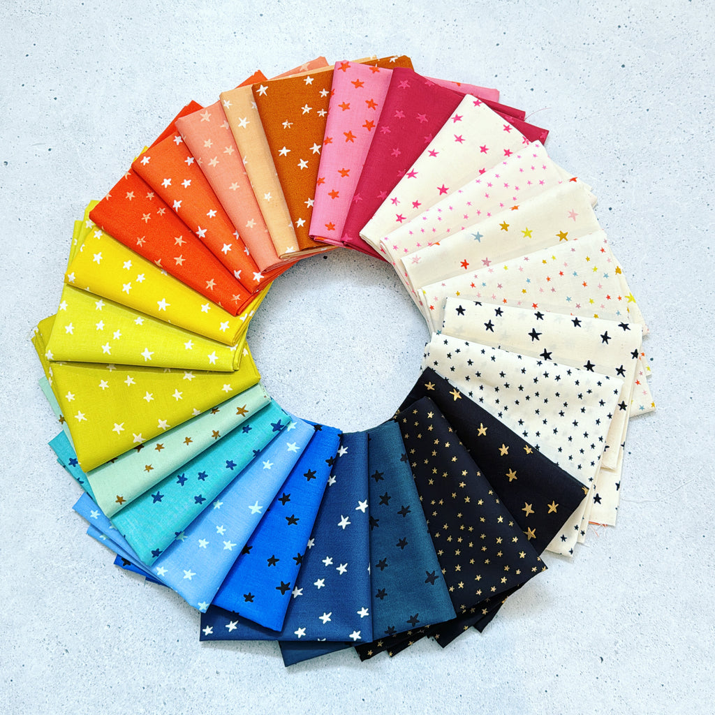 {New Arrival} Moda Ruby Star Society Starry Fat Quarter Bundle x 24 Pieces