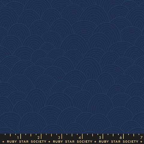 {New Arrival} Moda Ruby Star Society Verbena Petals Blenders Navy