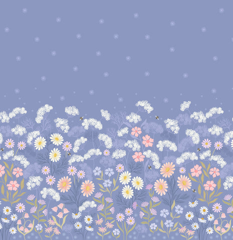 {New Arrival} Lewis & Irene Fabrics Honey Sweet- Honey Sweet Double Border Print