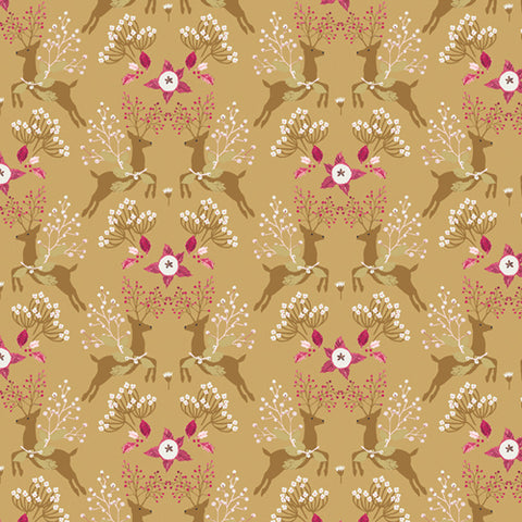 {New Arrival} Art Gallery Fabrics Adventale Fawns & Flowers