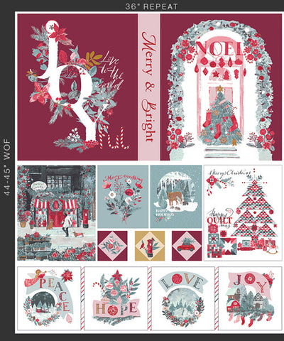 {New Arrival} Art Gallery Fabrics Adventale Merry Everything Panel