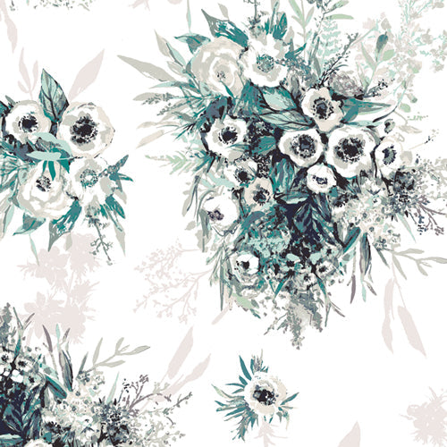 Art Gallery Aquarelle Buttercups Still Life FAT QUARTER