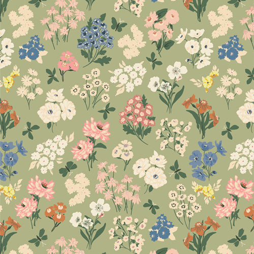 {New Arrival} Art Gallery Fabrics A Year in Petals Bountiful Garden Day