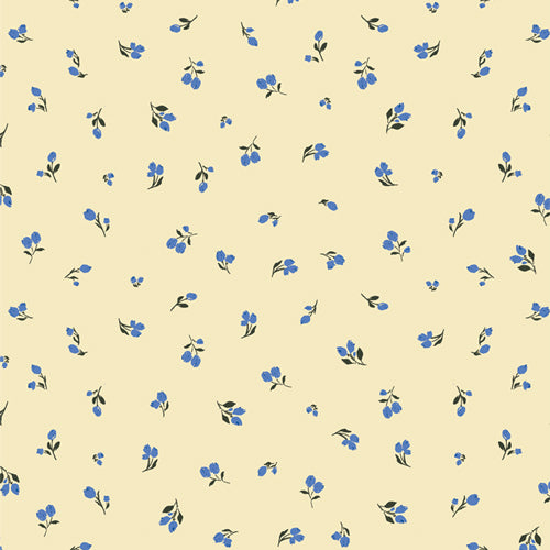{New Arrival} Art Gallery Fabrics A Year in Petals Blue Ridge Buttercup