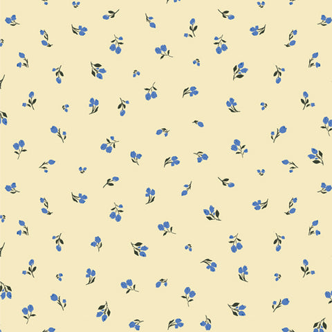 {New Arrival} Art Gallery Fabrics A Year in Petals Blue Ridge Buttercup