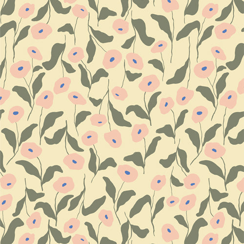 {New Arrival} Art Gallery Fabrics A Year in Petals Mountain Flora Bloom