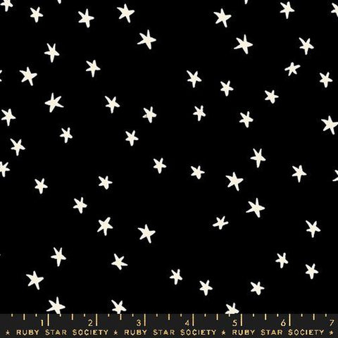 {New Arrival} Moda Ruby Star Society Starry Black 108" Extra Wide Backing Fabric 274cm