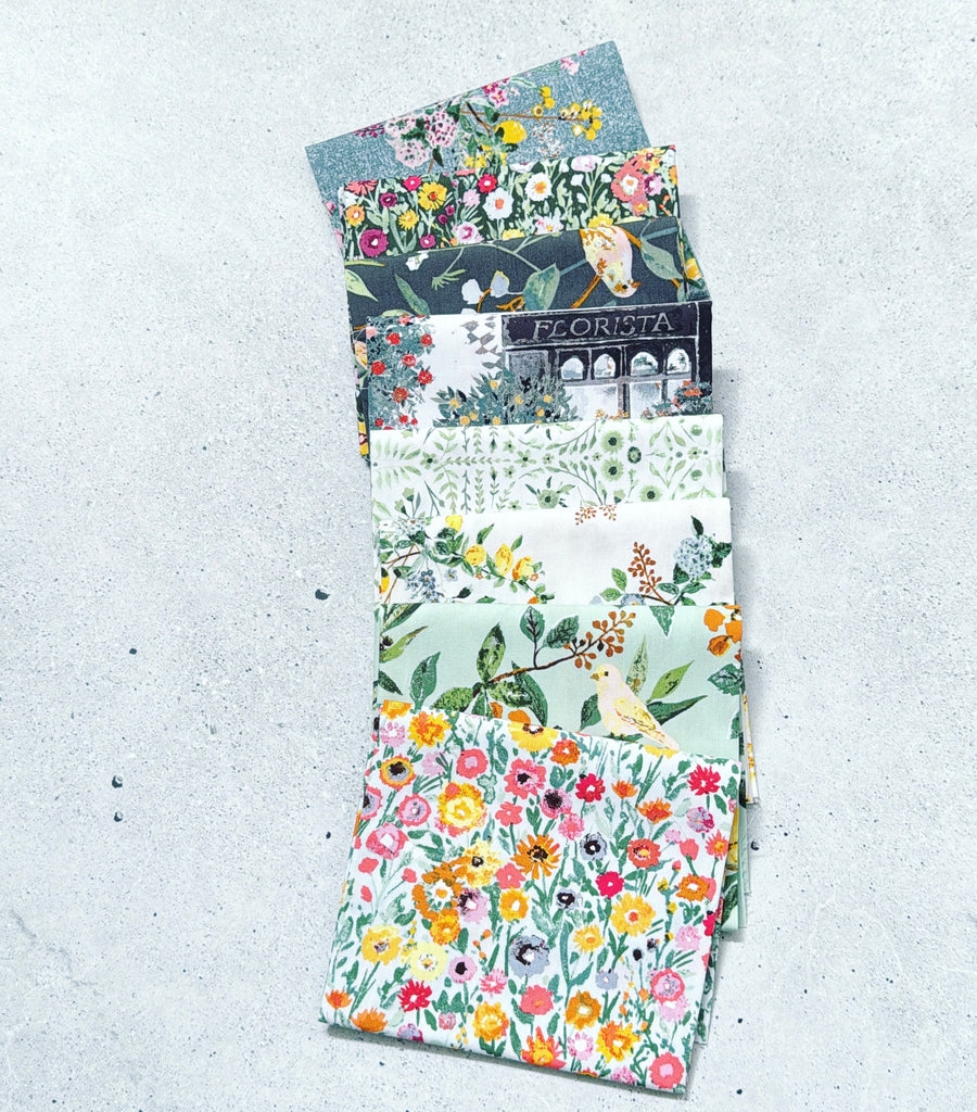 {New Arrival} Art Gallery Fabrics Plentiful & Seedlings Mixed Fat Quarter Bundle x 16 Fat Quarters