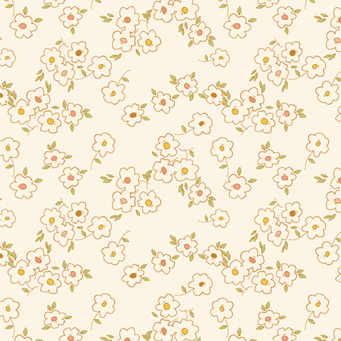 {New Arrival} Art Gallery Fabrics Bloomcore Windblooms Amber