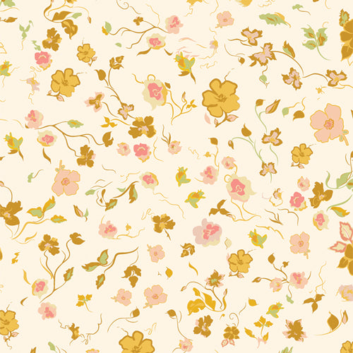 {New Arrival} Art Gallery Fabrics Bloomcore Joie de Clair Amber