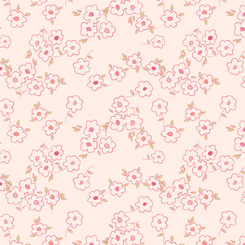 {New Arrival} Art Gallery Fabrics Bloomcore Windblooms Blush
