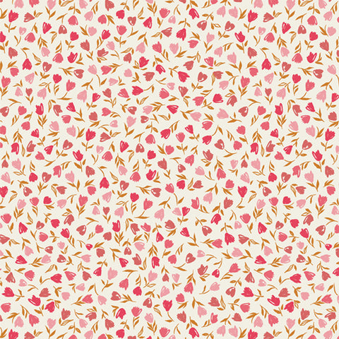 {New Arrival} Art Gallery Fabrics Bloomcore Floral Frenzy Blush