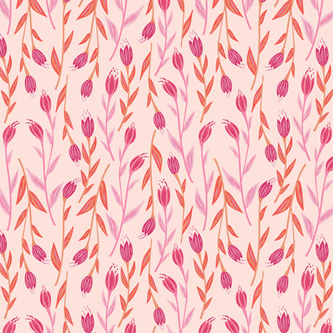 {New Arrival} Art Gallery Fabrics Bloomcore Whispers Inbloom Blush