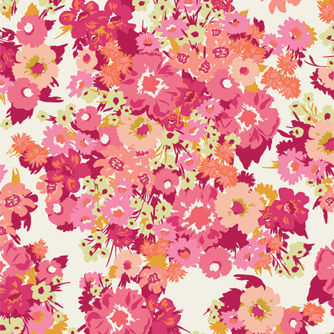 {New Arrival} Art Gallery Fabrics Bloomcore Wild Flora Blush