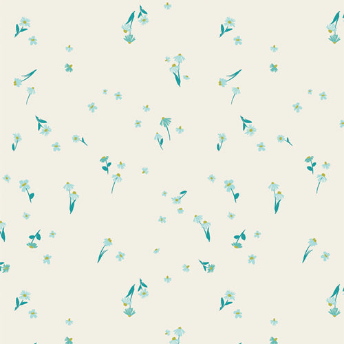 {New Arrival} Art Gallery Fabrics Bloomcore Melodic Blooms Lagoon
