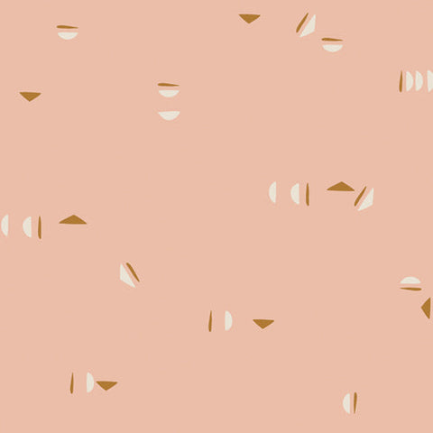 Art Gallery Terrakotta Stenciled Blush FAT QUARTER
