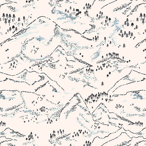 {New Arrival} Art Gallery Fabrics Capsules Arctic Tale Arctic Winterscape