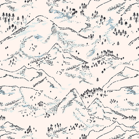 {New Arrival} Art Gallery Fabrics Capsules Arctic Tale Arctic Winterscape