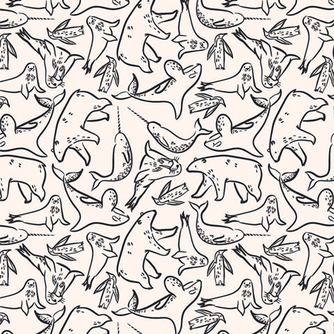 {New Arrival} Art Gallery Fabrics Capsules Arctic Tale Polar Friends