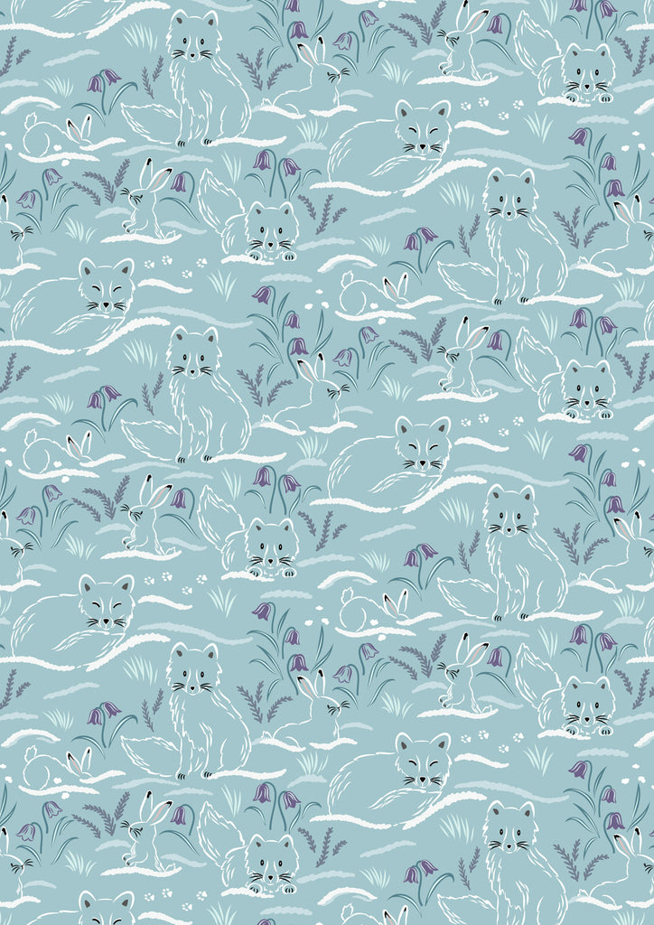 {New Arrival} Lewis & Irene Arctic Adventure Haring Around on Arctic Metallic Accents