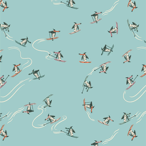 {New Arrival} Art Gallery Fabrics Christmas in the Cabin Snow Rush