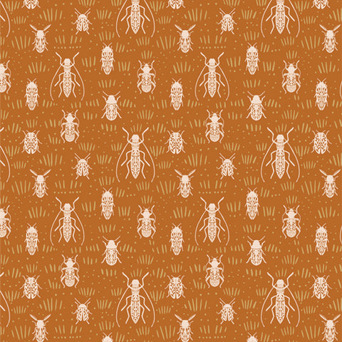 {New Arrival} Art Gallery Fabrics Coyote Hill Beetle Parade Sun