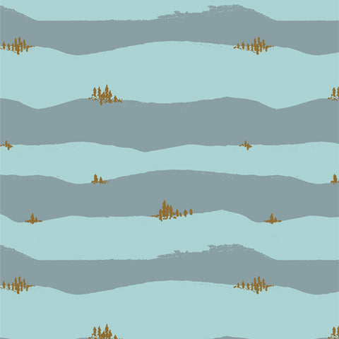 {New Arrival} Art Gallery Fabrics Coyote Hill Torn Hills Dawn