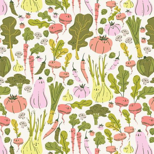 {New Arrival} Art Gallery Fabrics Cottage Grove Eat Your Veggies