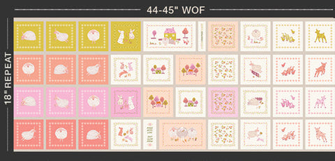 {New Arrival} Art Gallery Fabrics Cottage Grove Wool Wonders Panel