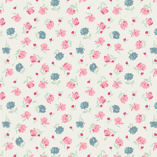 {New Arrival} Art Gallery Fabrics THE CUR8TOR - Romantica Gentle Rosebuds Charm